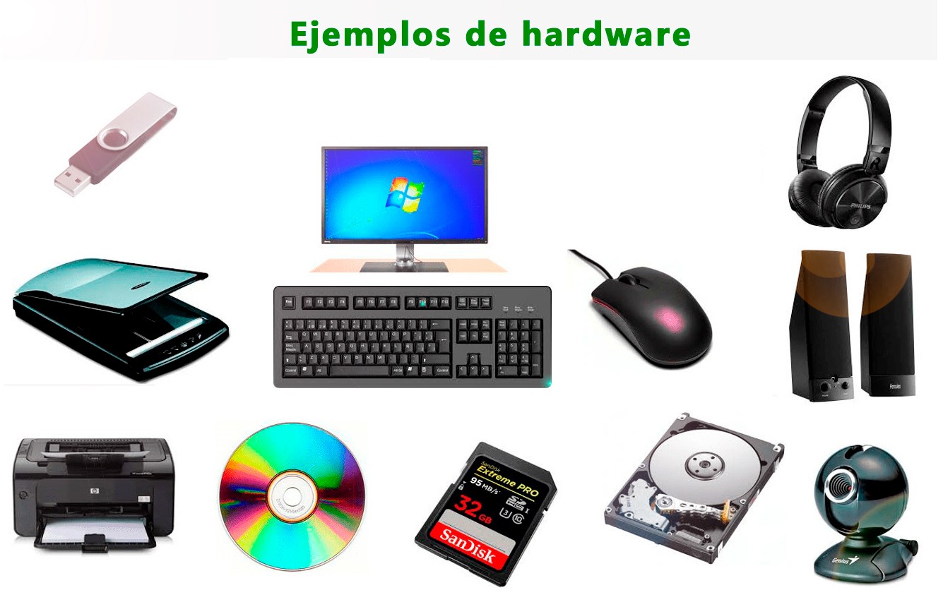 Hardware Ejemplos 🥇 Con Sus Pricipales Caracteristicas