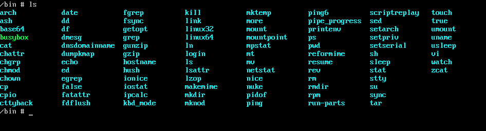 comando ls de linux